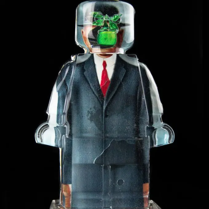 Alter Ego Apple 225 Print (Magritte)