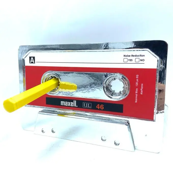 Alter Ego Silver Cassette Red