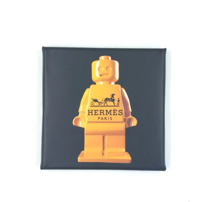 Alter Ego Square Canvas Orange
