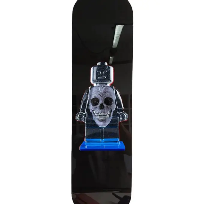Alter Ego Skull Skateboard